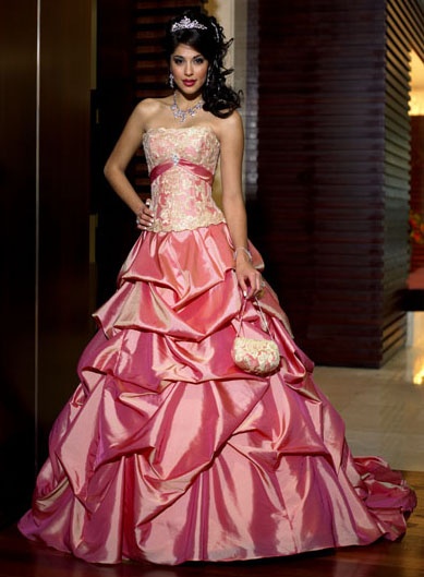 Bridal Gowns with color