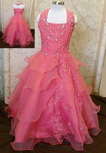 little girls national pageant ball gowns