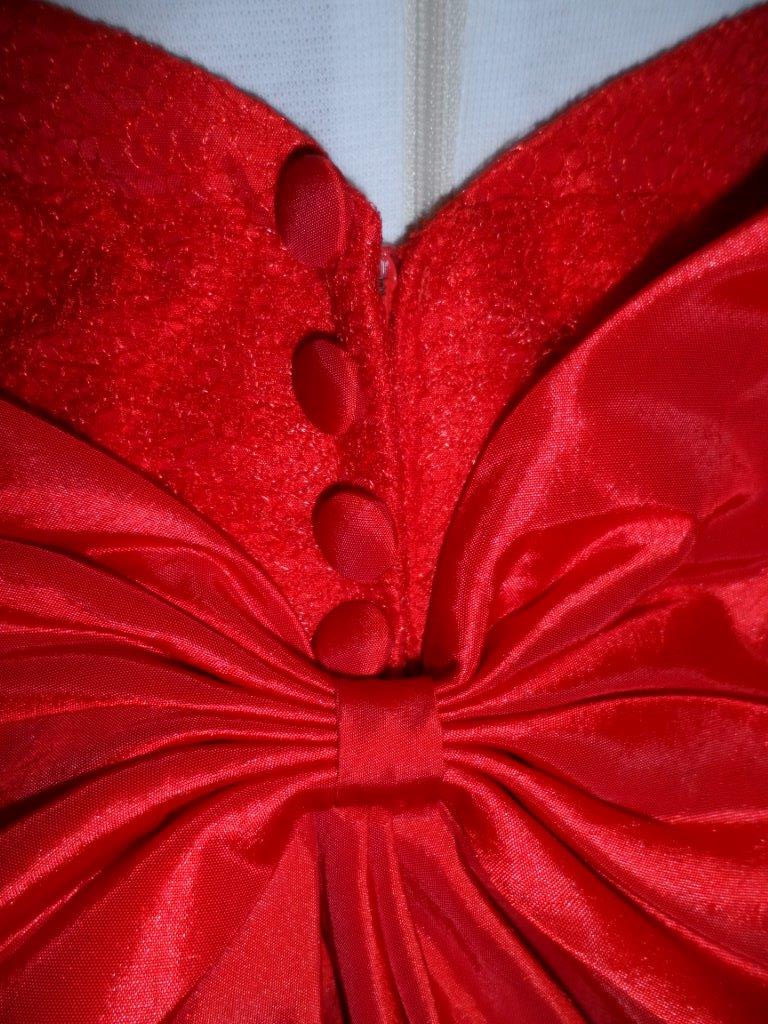 red hot pageant dress