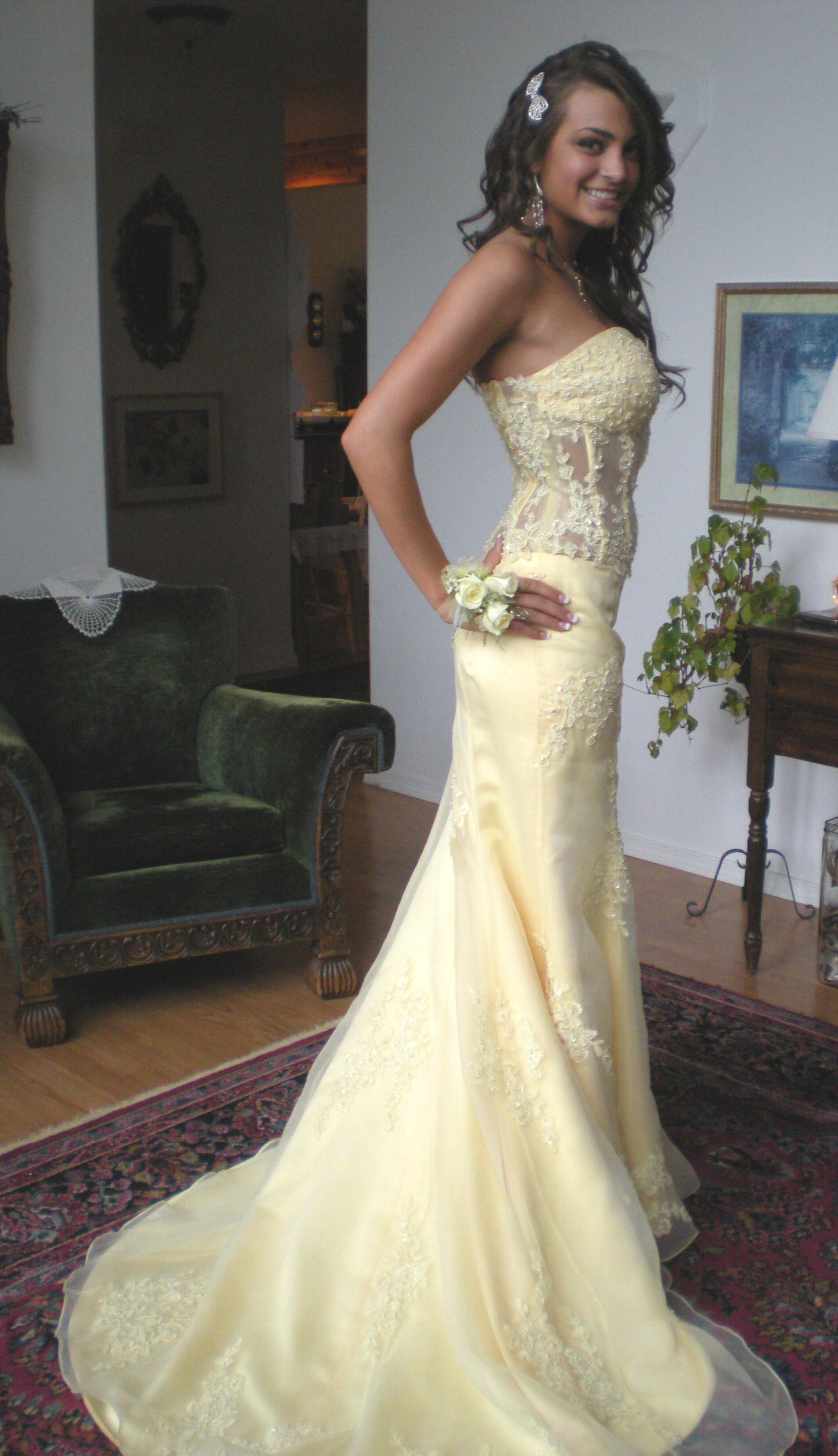 Yellow Prom Dresses