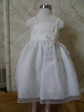white toddler dress size 2