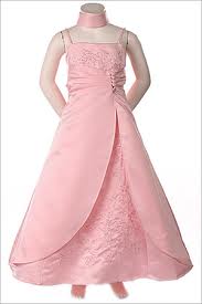 girls pink dress
