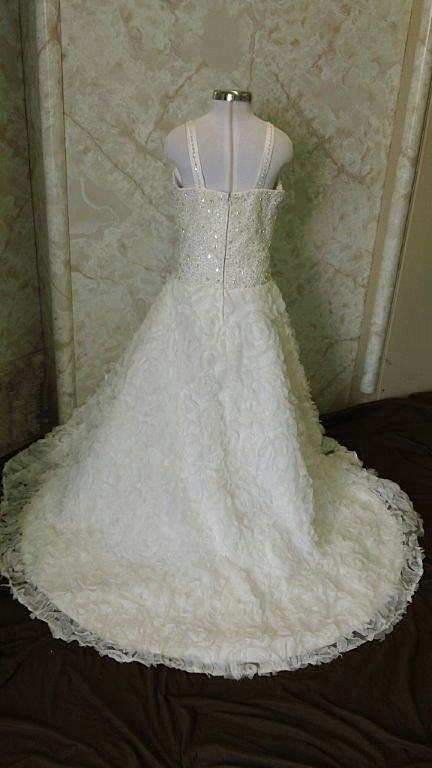 beaded wedding dress 