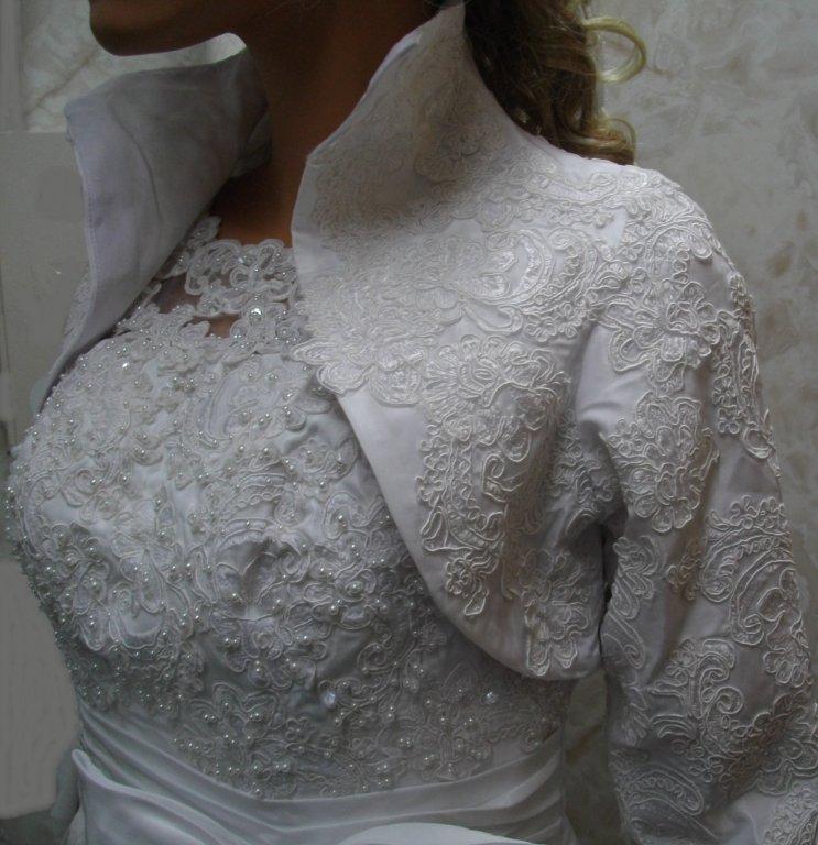 lace dress with jacket