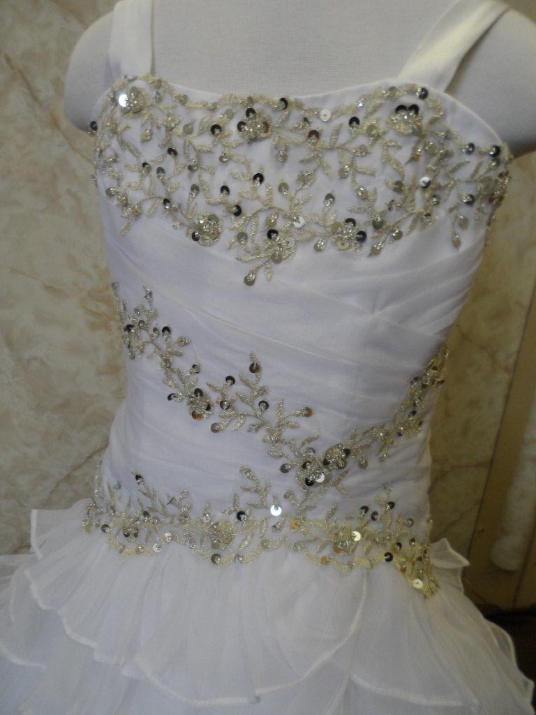Embroidery Sequin Wedding Dresses