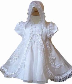 baptism gown and jacket