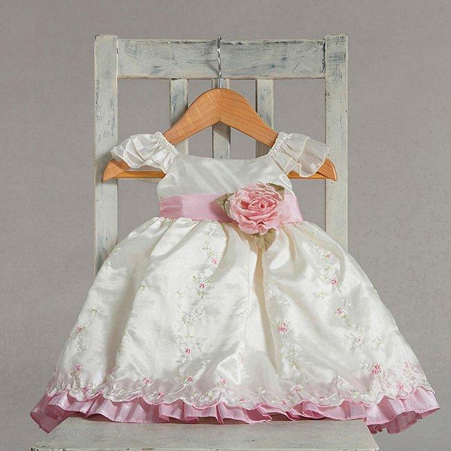 baby dress with ruffles