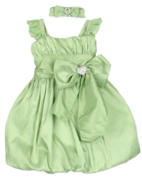 cheap green sage baby dress