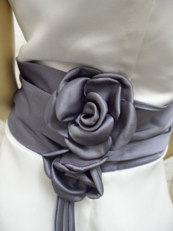 lilac rose sash