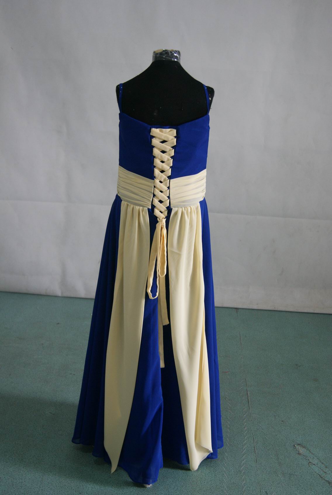bridesmaid dresses royal blue and buttercup yellow