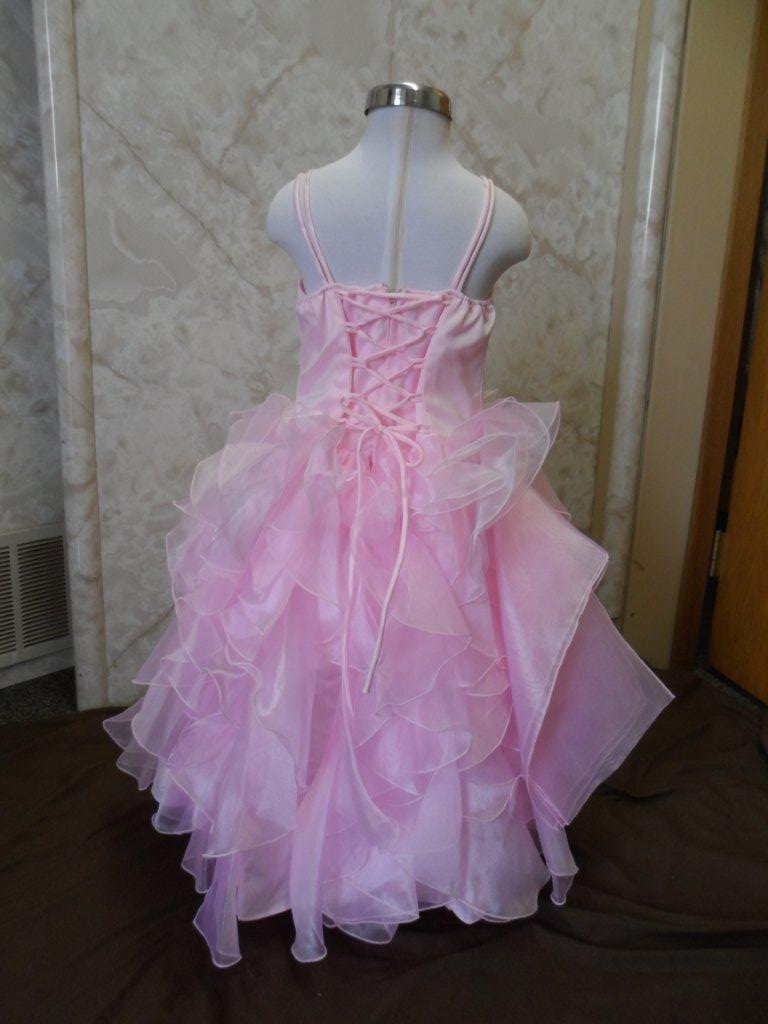 pink prom dresses young girls