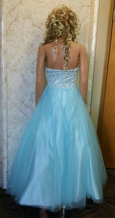 beaded prom dress