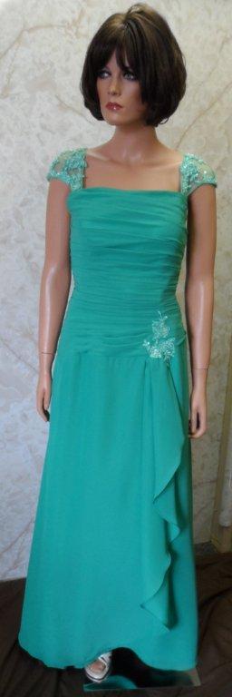 green mother of the brides dress