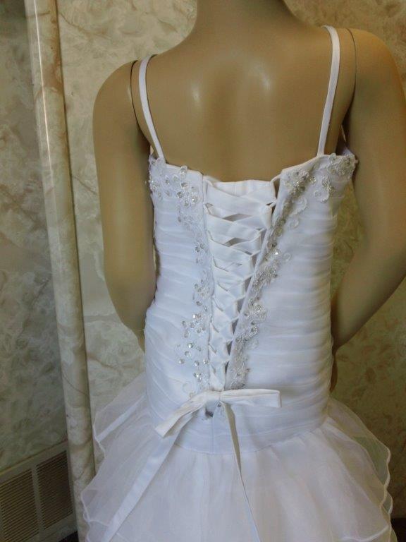 fairytale little flower girl bridal gown