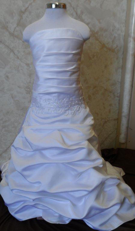 ivory miniature wedding gown