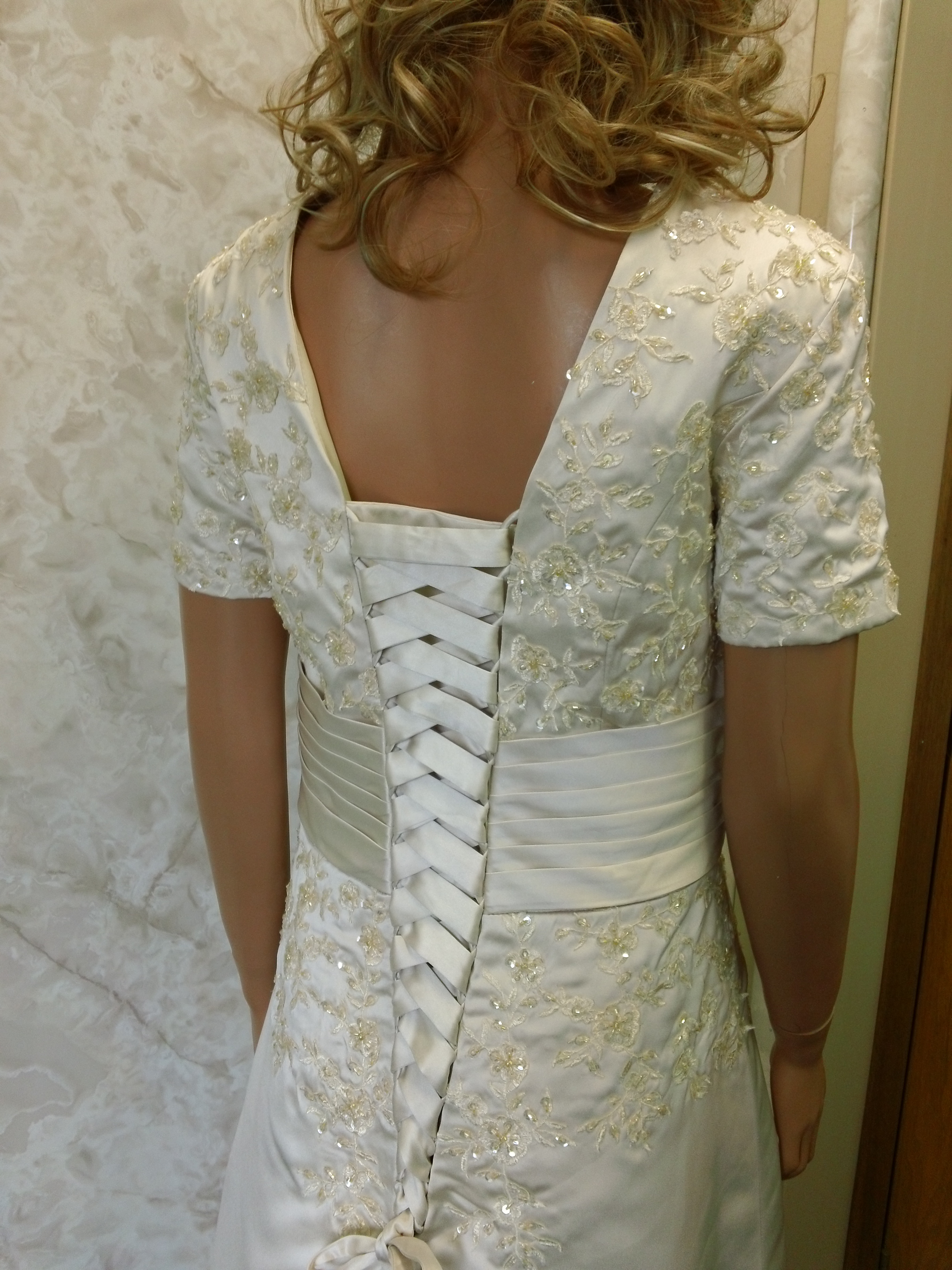 corset tie champagne mother of the bride dresses