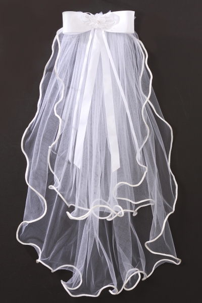 flower girl communion veils