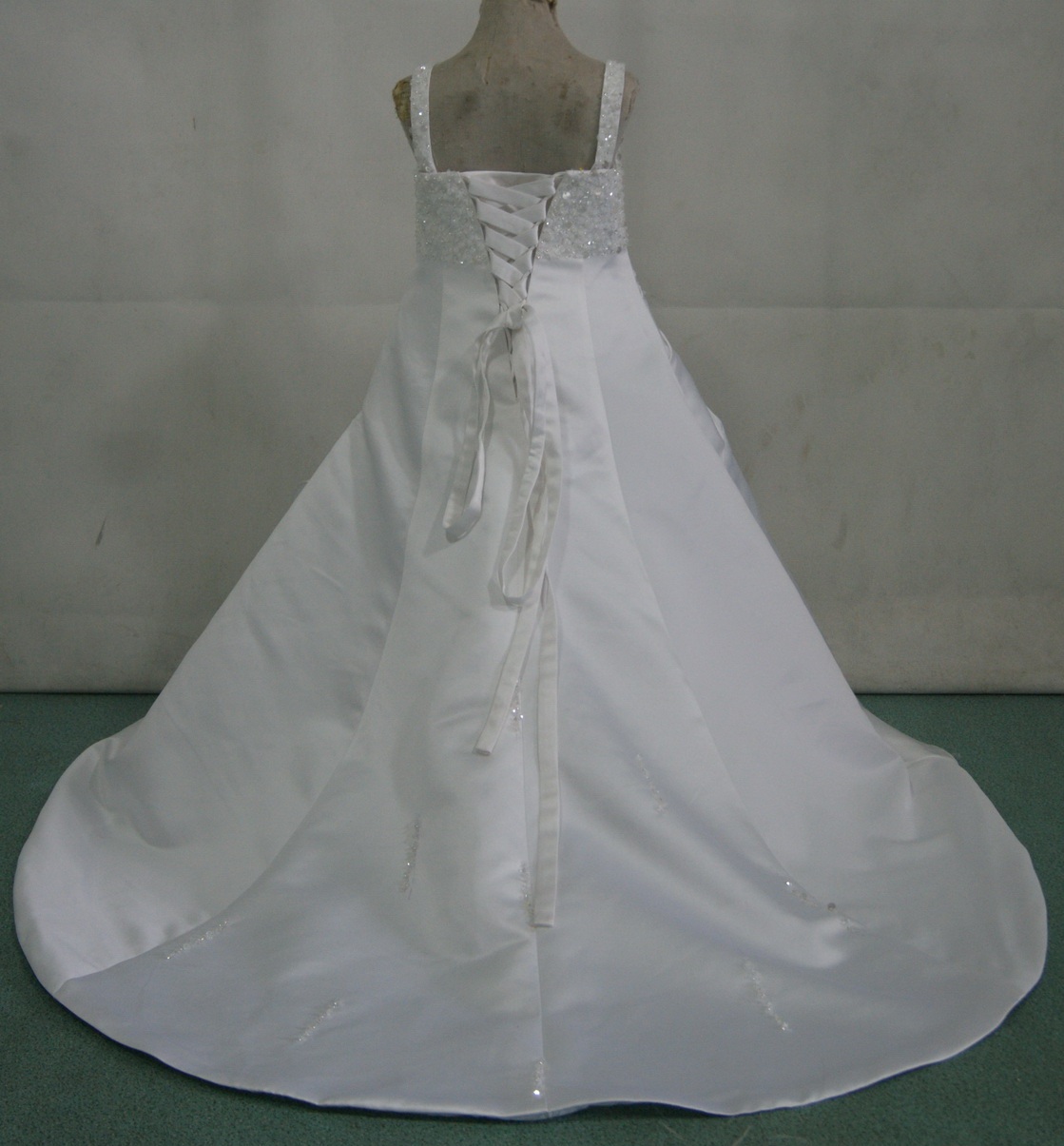 sequin miniature bridal gown