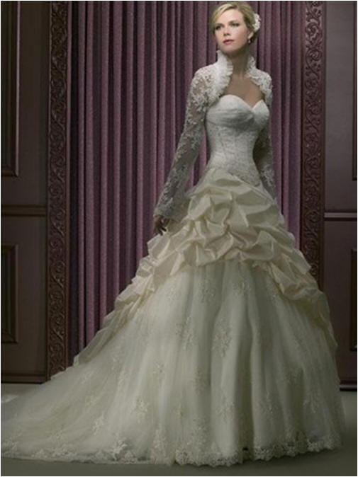 bridal gowns with lace overlay