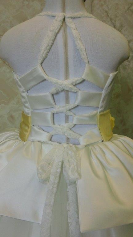 lace crisscross corset