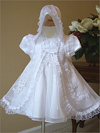 christening Dress with Train