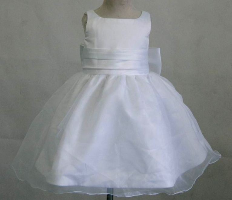 White infant dress