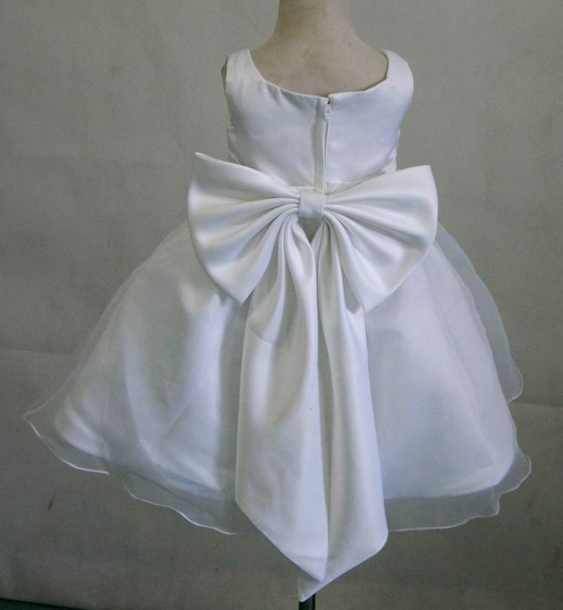 White infant dress