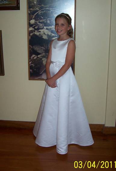 first communion dress for my grand-daughter