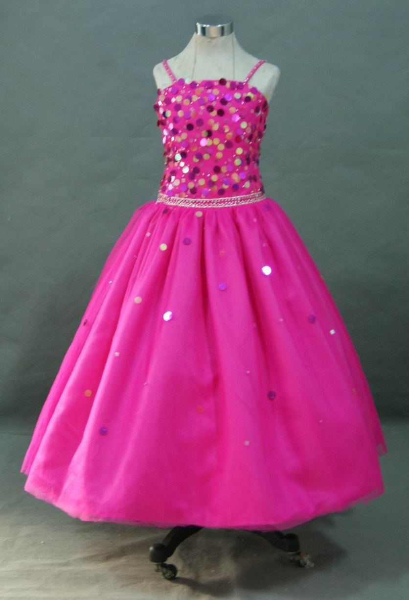 Bubble Pink dress sprinkled with gold