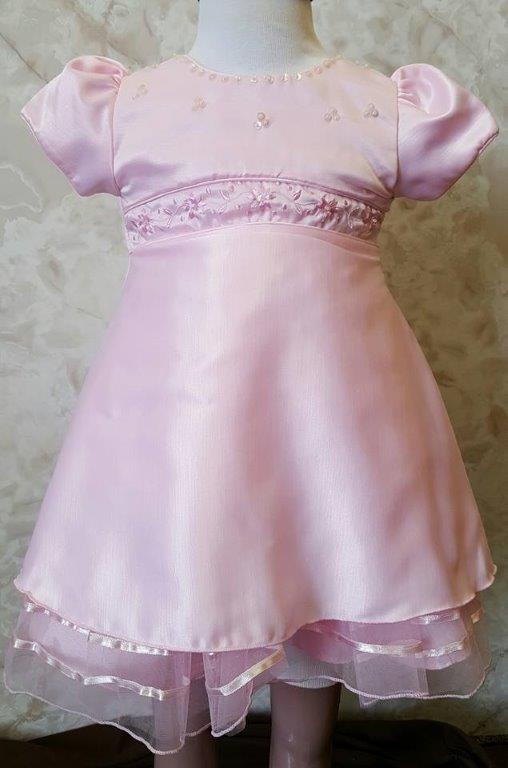 Pink infant dress sale