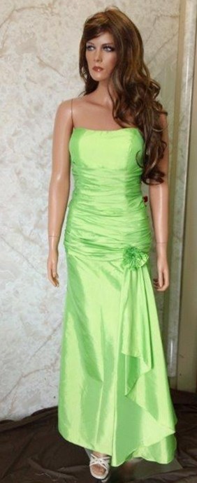 lime green bridesmaid 