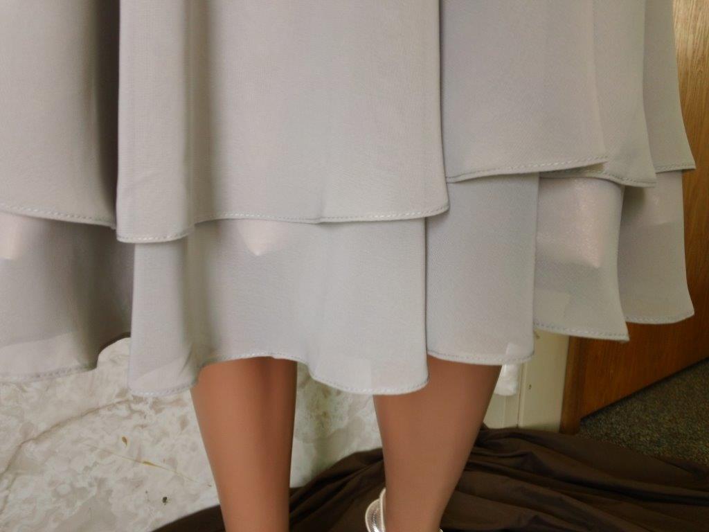 layered Skirt Knee length Summer Bridesmaid Dresses