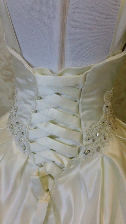 corset lace up back