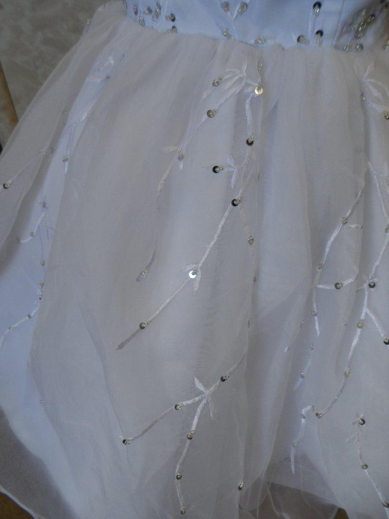 organza miniature wedding gown