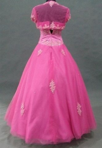 Bubble Gum Pink formal gown