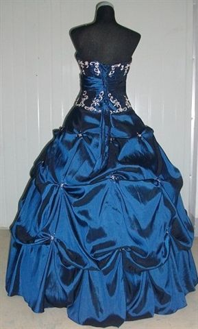 Royal Blue Quinceanera Ball Gown