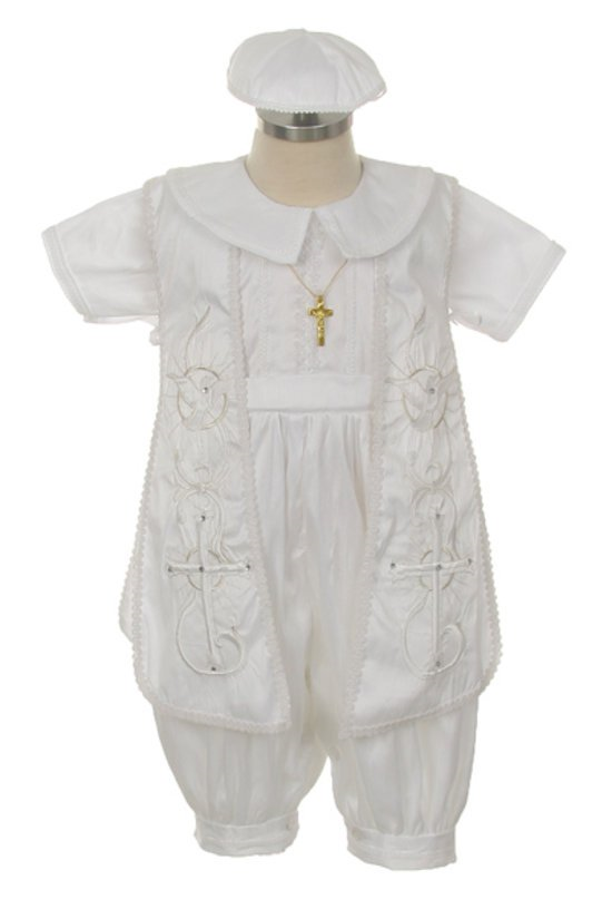 boys christening outfit