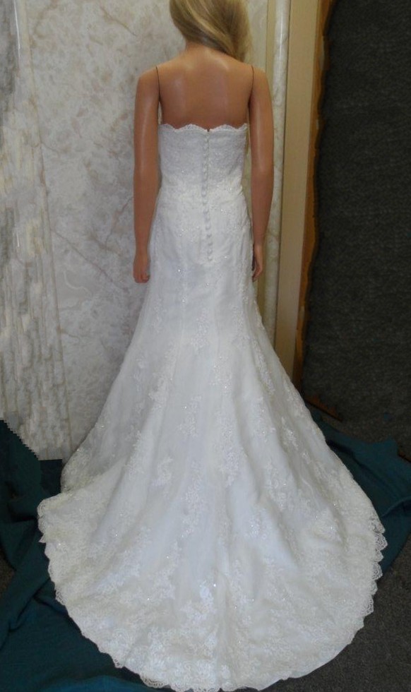 Scalloped Hem Wedding Dress|Bridal Gowns