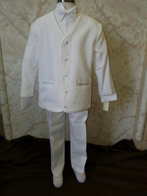 white toddler clearance tux