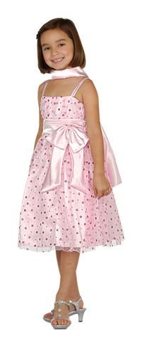 pink girls dress
