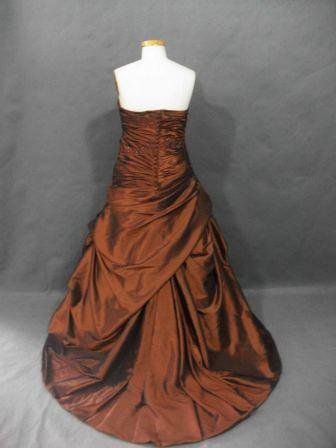 Amber Taffeta Ball Gown