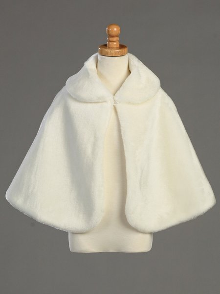 ivory Fur Cape