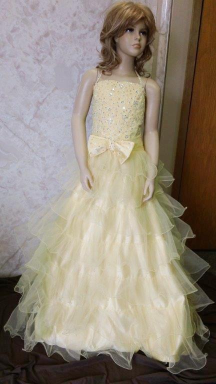 Multi Tiered pageant Dress Size 2 to 14