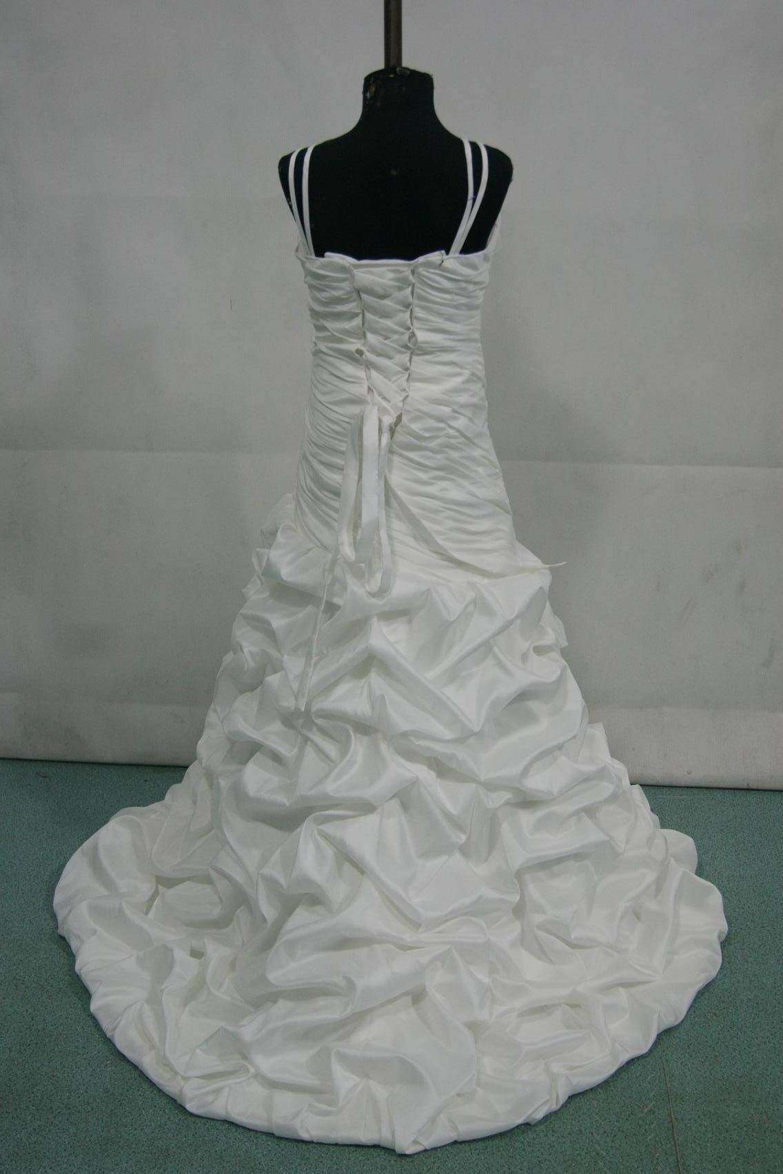 Matching miniature bride wedding dresses