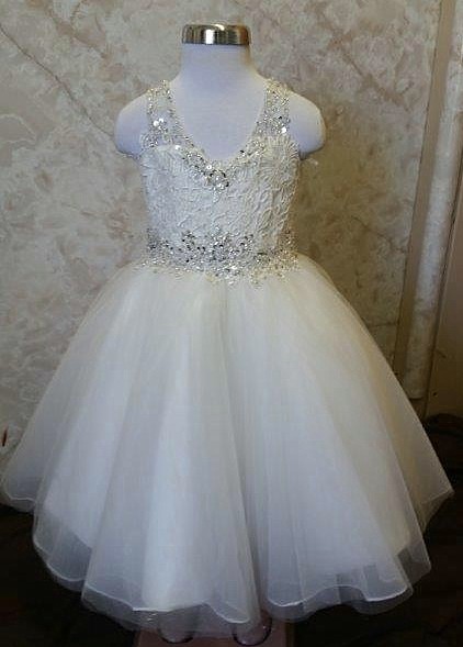 toddler miniature bride gown