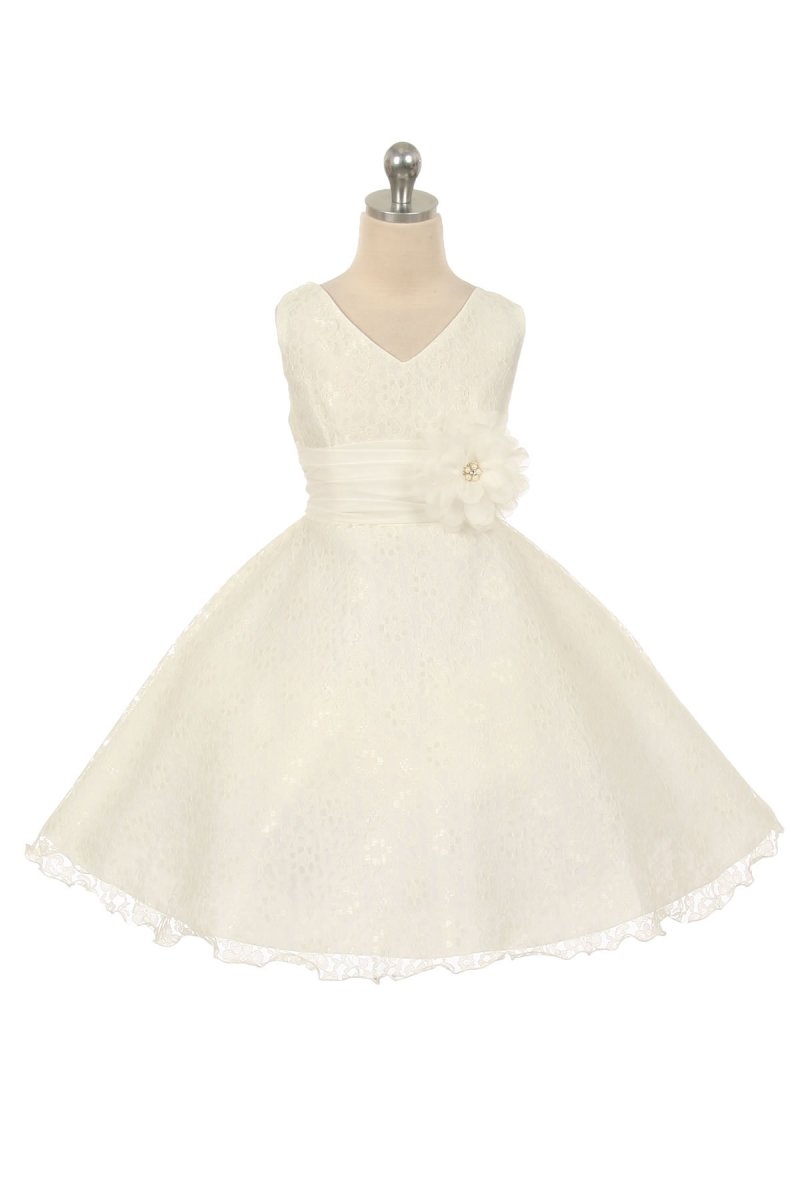 ivory cheap lace dresses