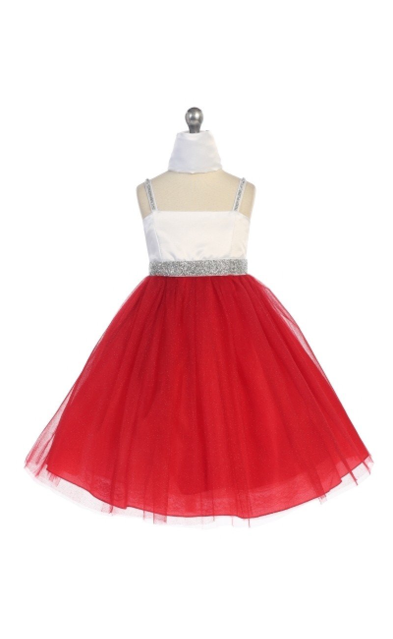 girls red holiday dresses