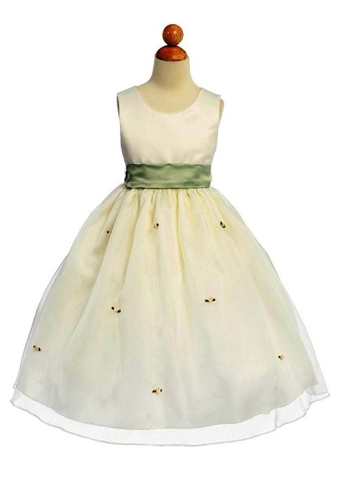 sage child dress