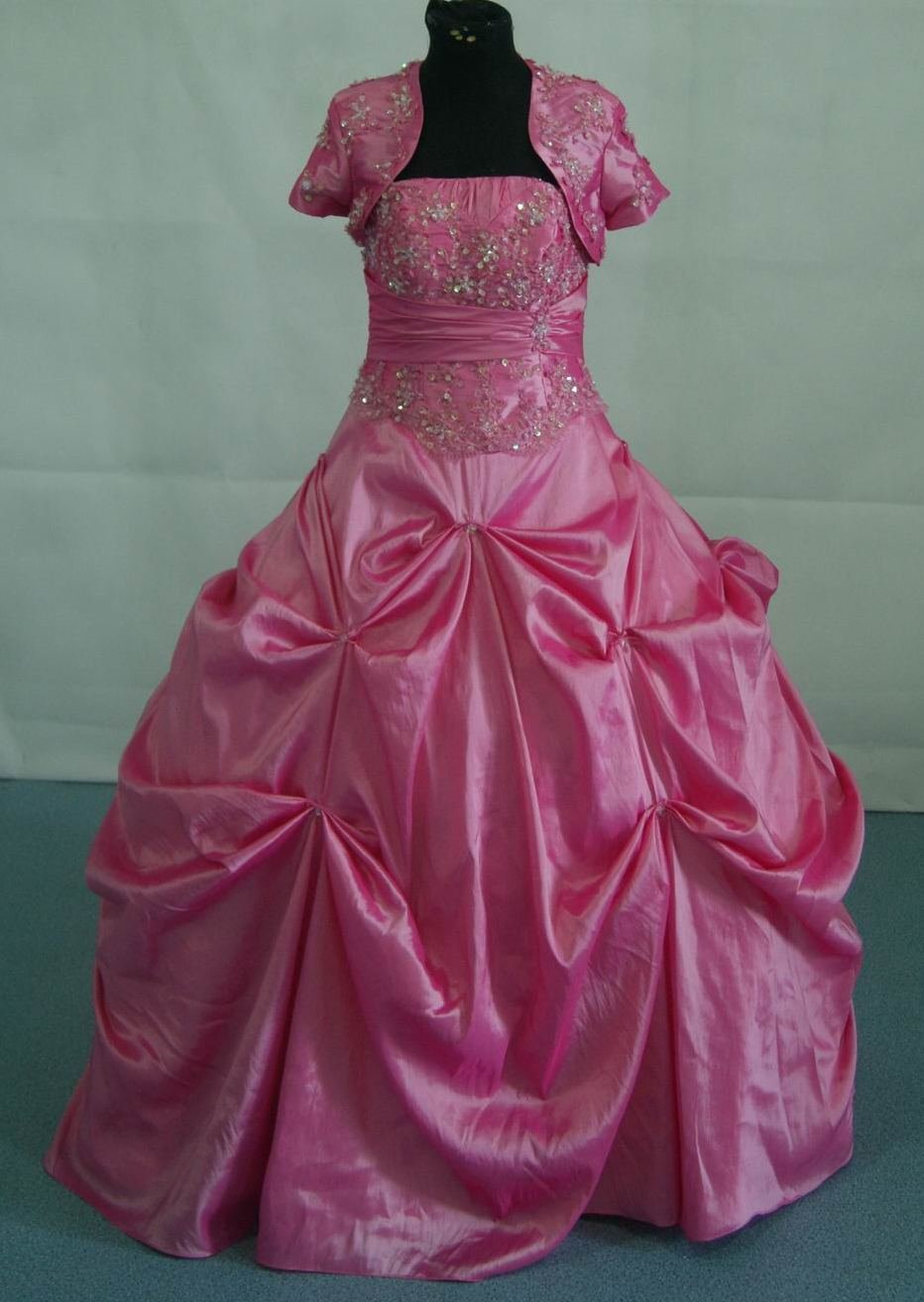 Pink Quinceanera Ball Gown