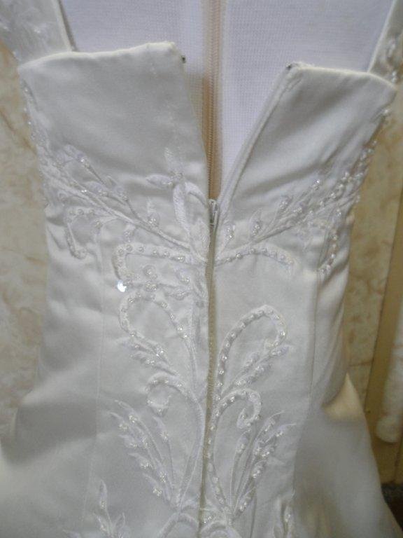 elegant embroidered infant flower girl dress